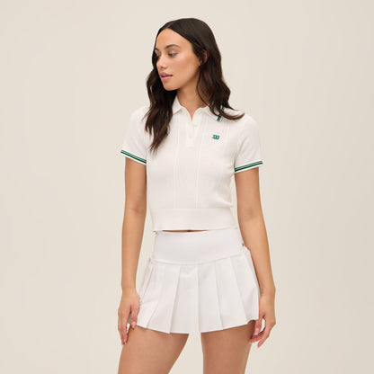 Women Kith Kith Women for Wilson Eastside Tennis Skirt Light - White