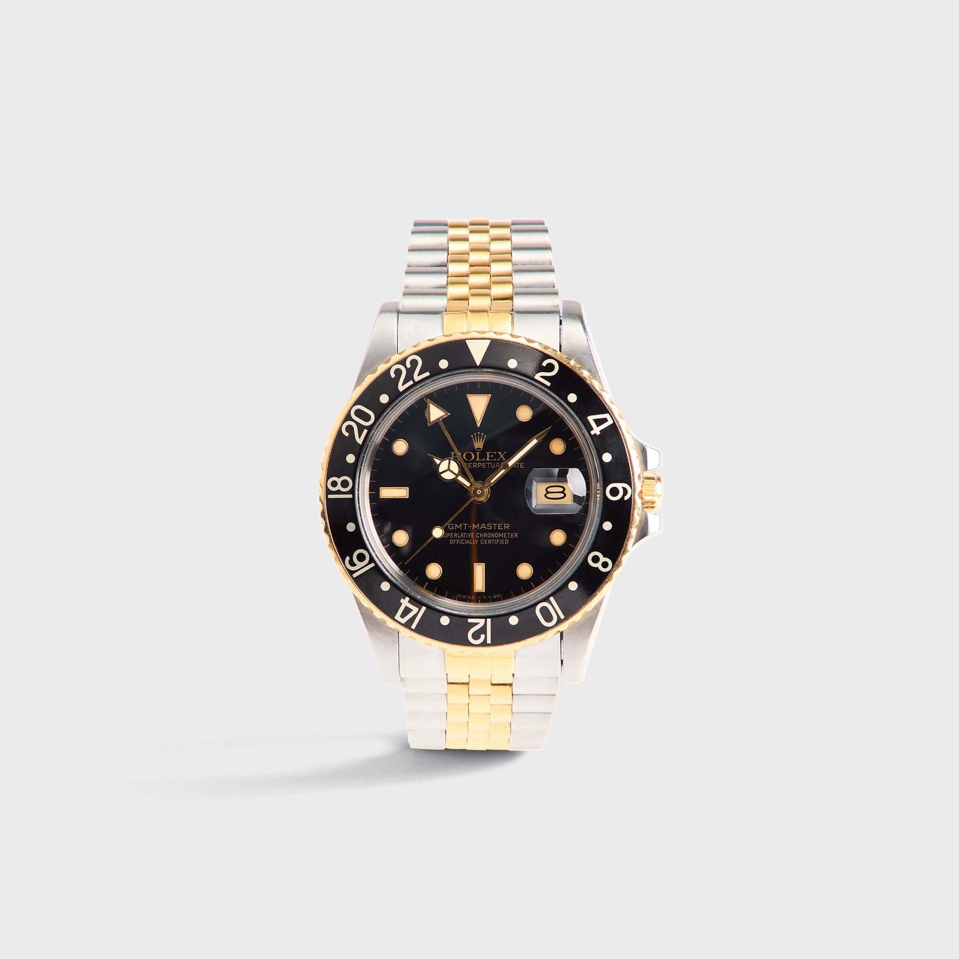 Men Kith Wind Vintage Rolex GMT-Master Reference 16753 Unpolished