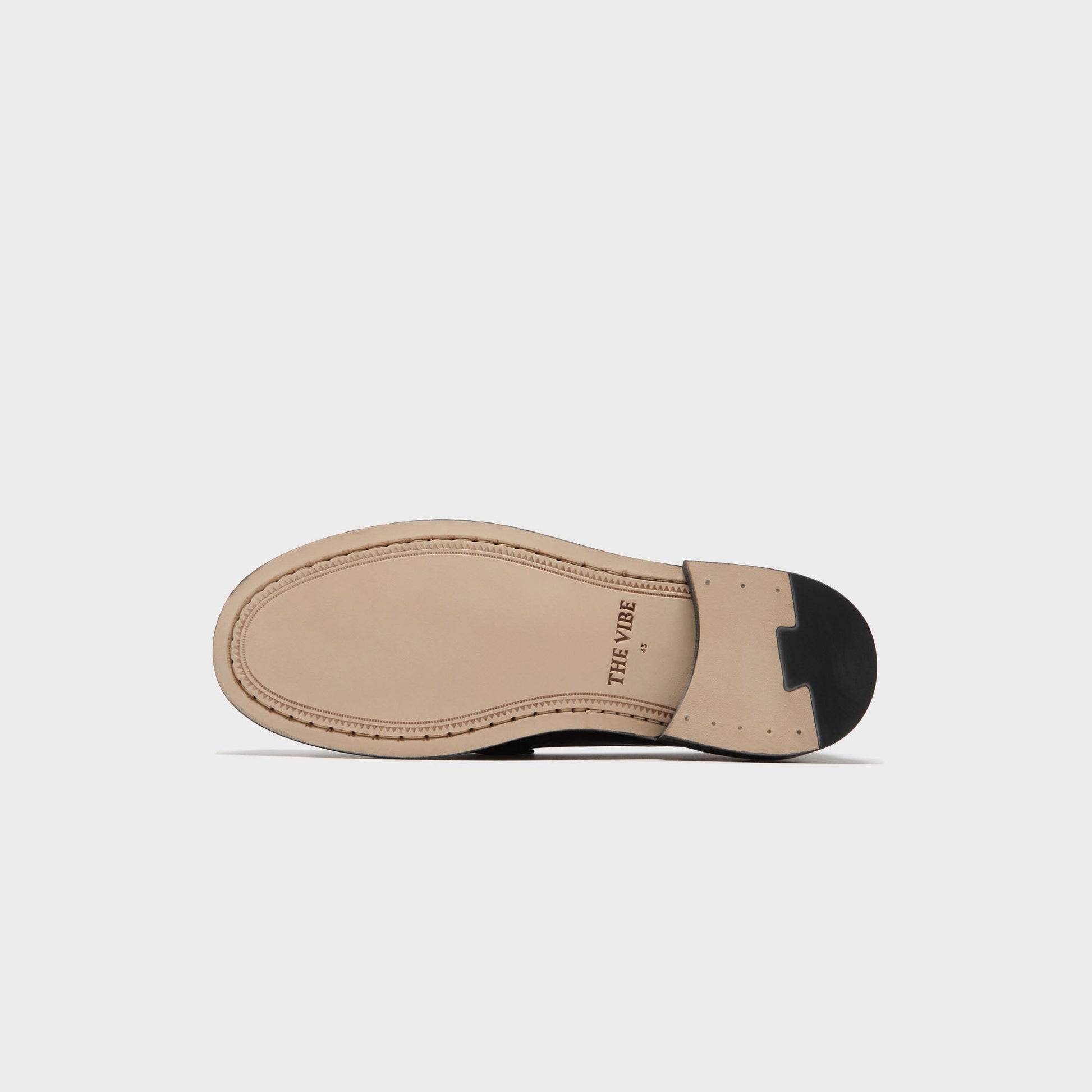 Men Kith VINNY's Yardee Moccasin Loafer - Brown Nappa Leather