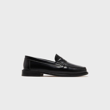 Men Kith VINNY's Yardee Moccasin Loafer - Black Polido
