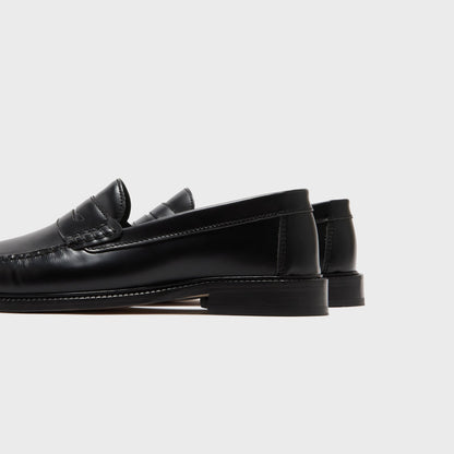 Men Kith VINNY's Yardee Moccasin Loafer - Black Polido
