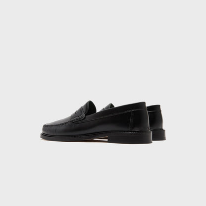 Men Kith VINNY's Yardee Moccasin Loafer - Black Polido