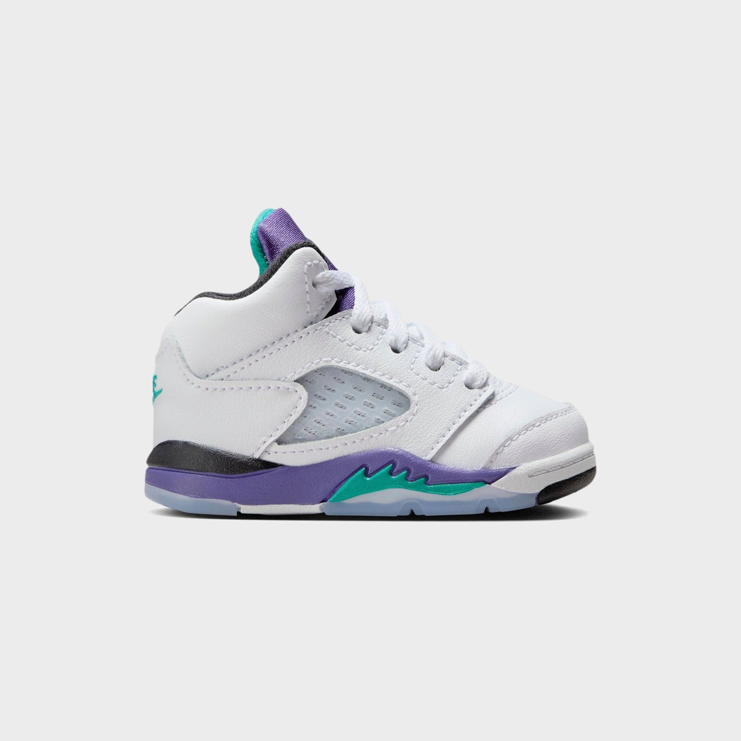 Kids Kith Jordan TD Air Jordan 5 - Black / New Emerald / Grape Ice