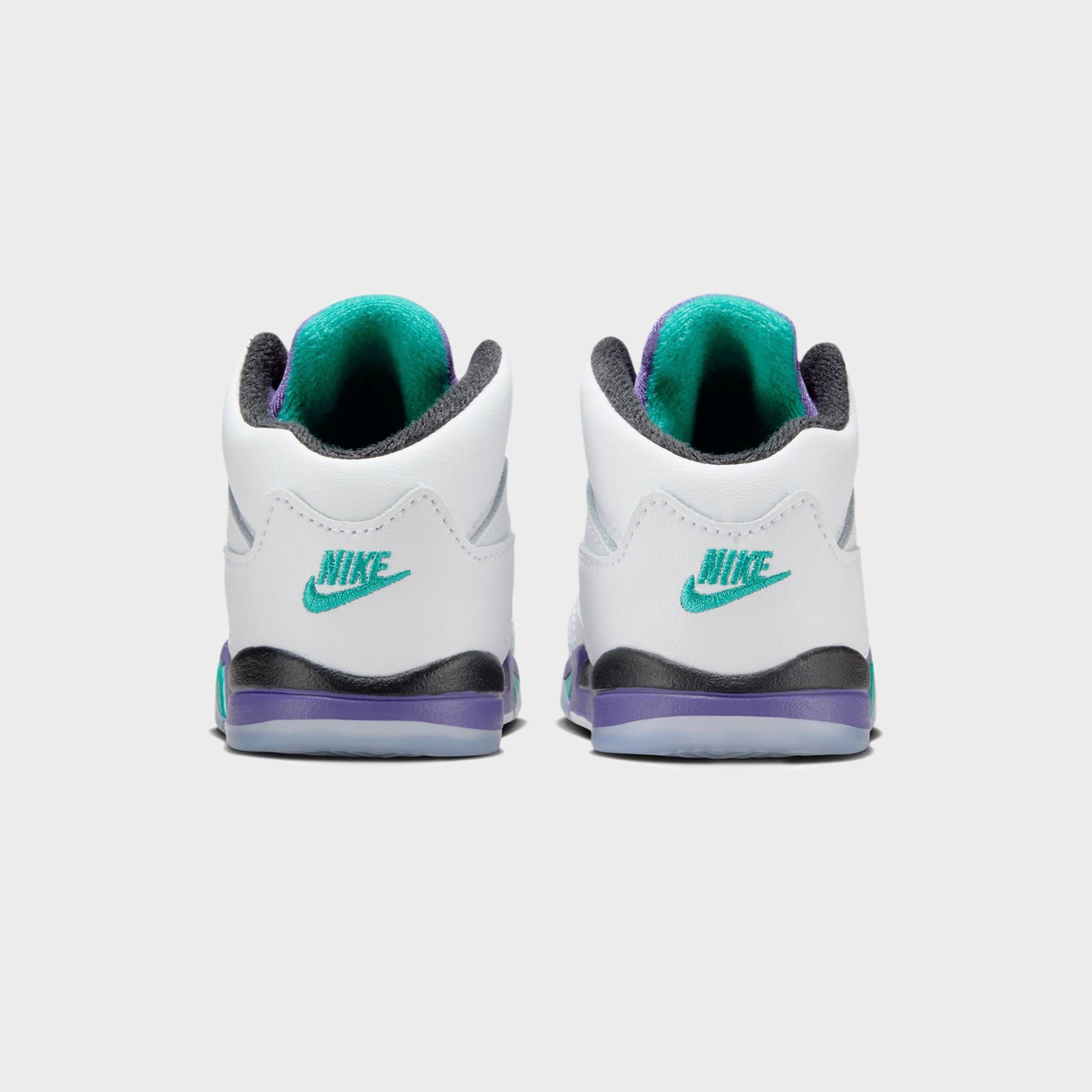 Kids Kith Jordan TD Air Jordan 5 - Black / New Emerald / Grape Ice
