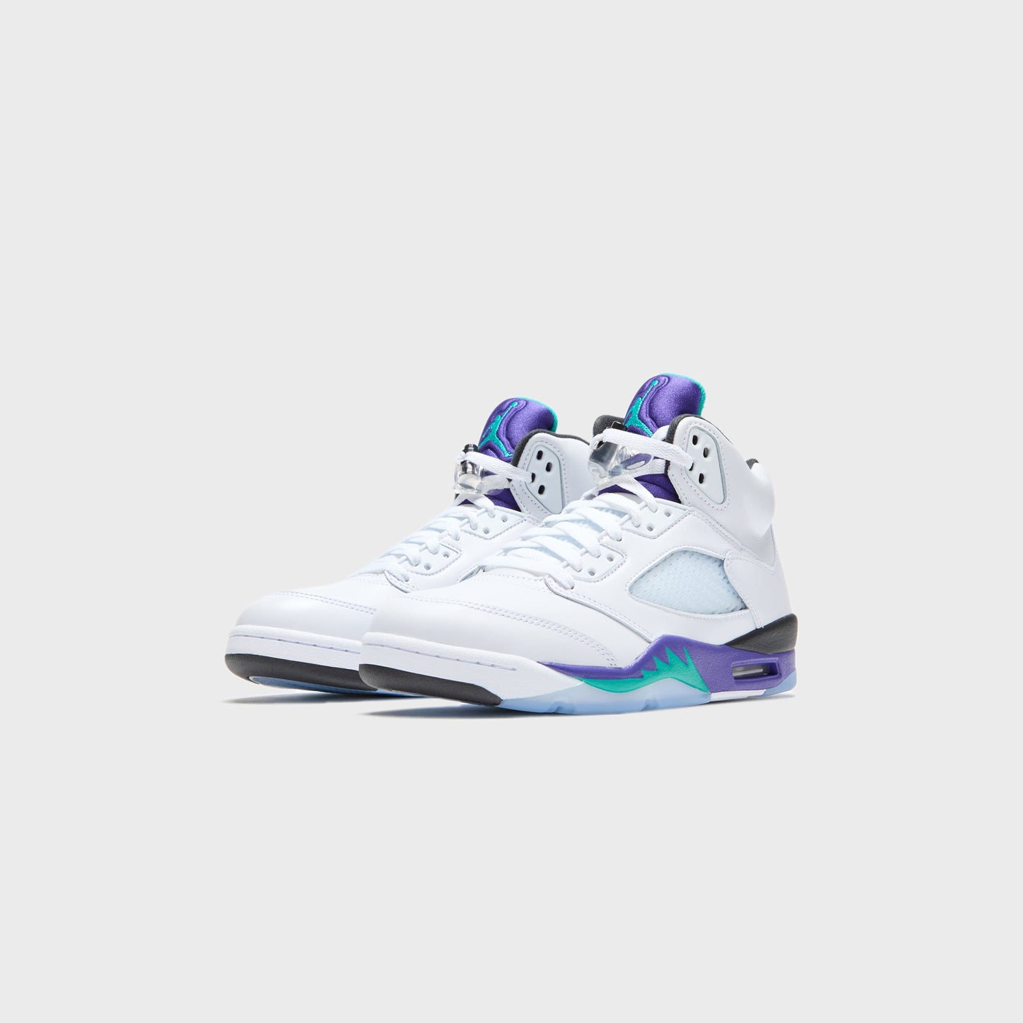 Kids Kith Jordan GS Air Jordan 5 - Black / New Emerald / Grape Ice