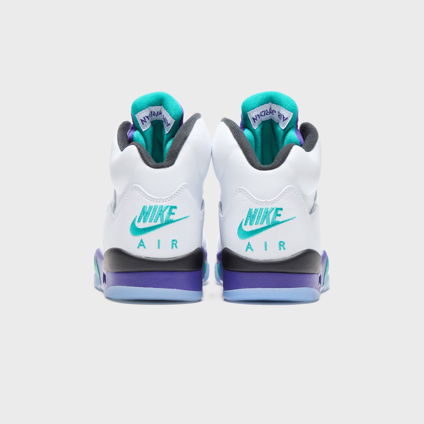 Kids Kith Jordan GS Air Jordan 5 - Black / New Emerald / Grape Ice