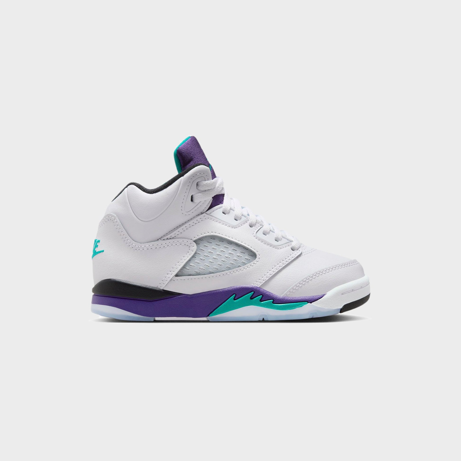 Kids Kith Jordan PS Air Jordan 5 - Black / New Emerald / Grape Ice