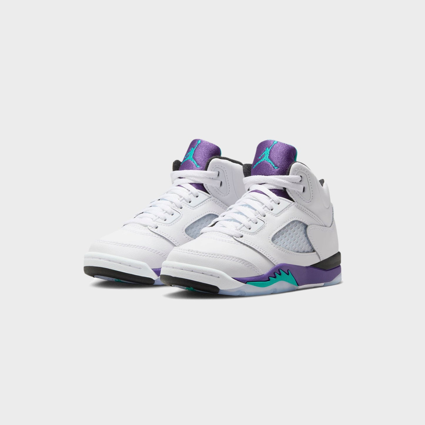 Kids Kith Jordan PS Air Jordan 5 - Black / New Emerald / Grape Ice