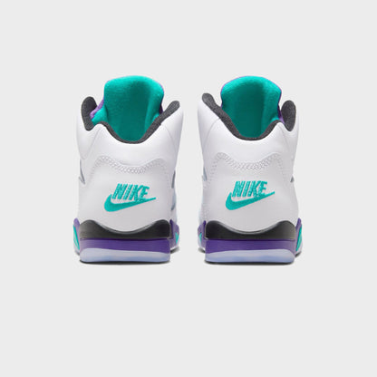 Kids Kith Jordan PS Air Jordan 5 - Black / New Emerald / Grape Ice