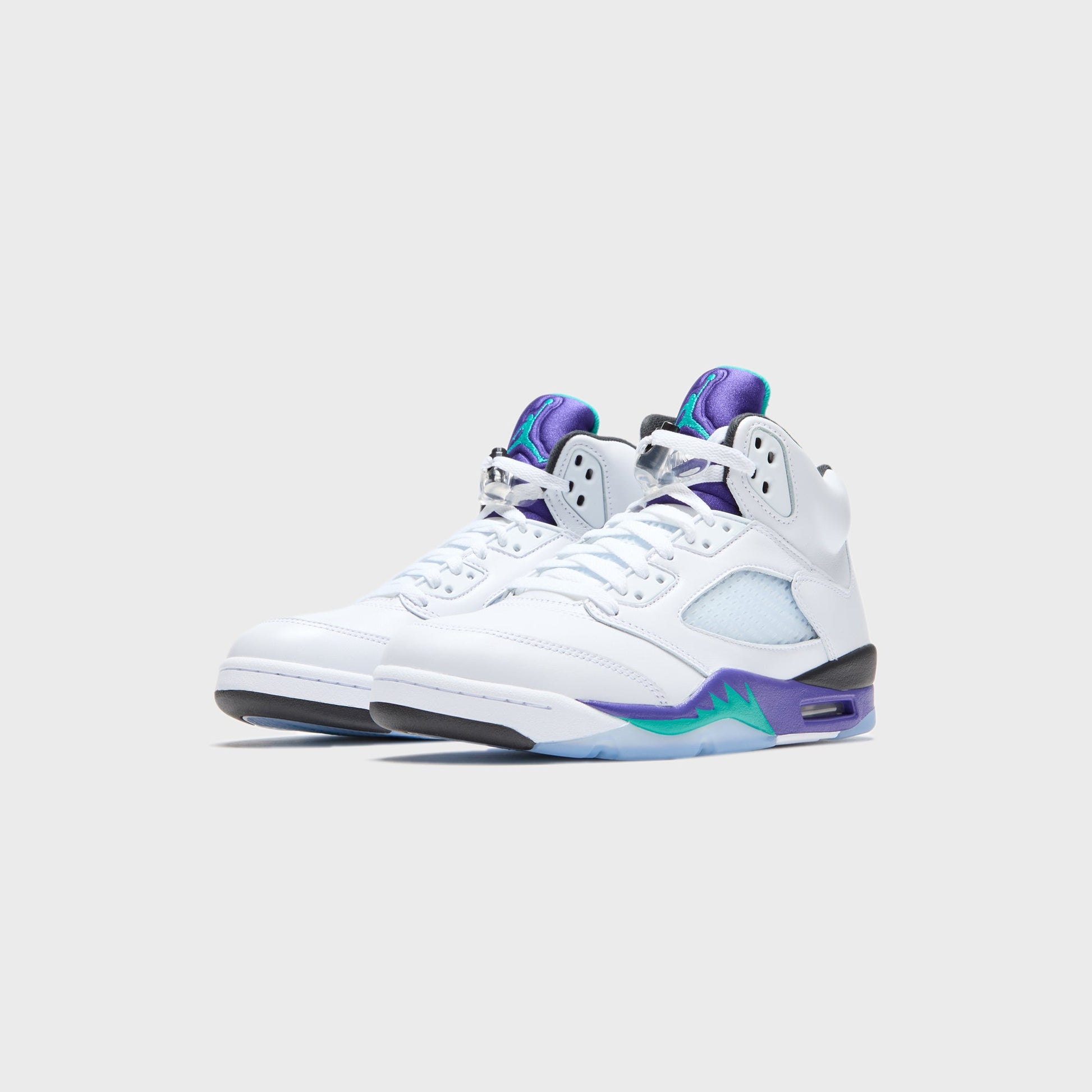 Men Kith Jordan Air Jordan 5 - Black / New Emerald / Grape Ice