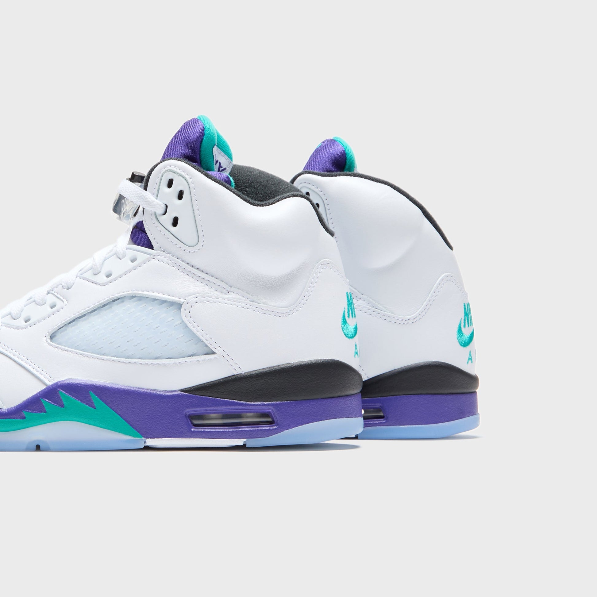 Men Kith Jordan Air Jordan 5 - Black / New Emerald / Grape Ice