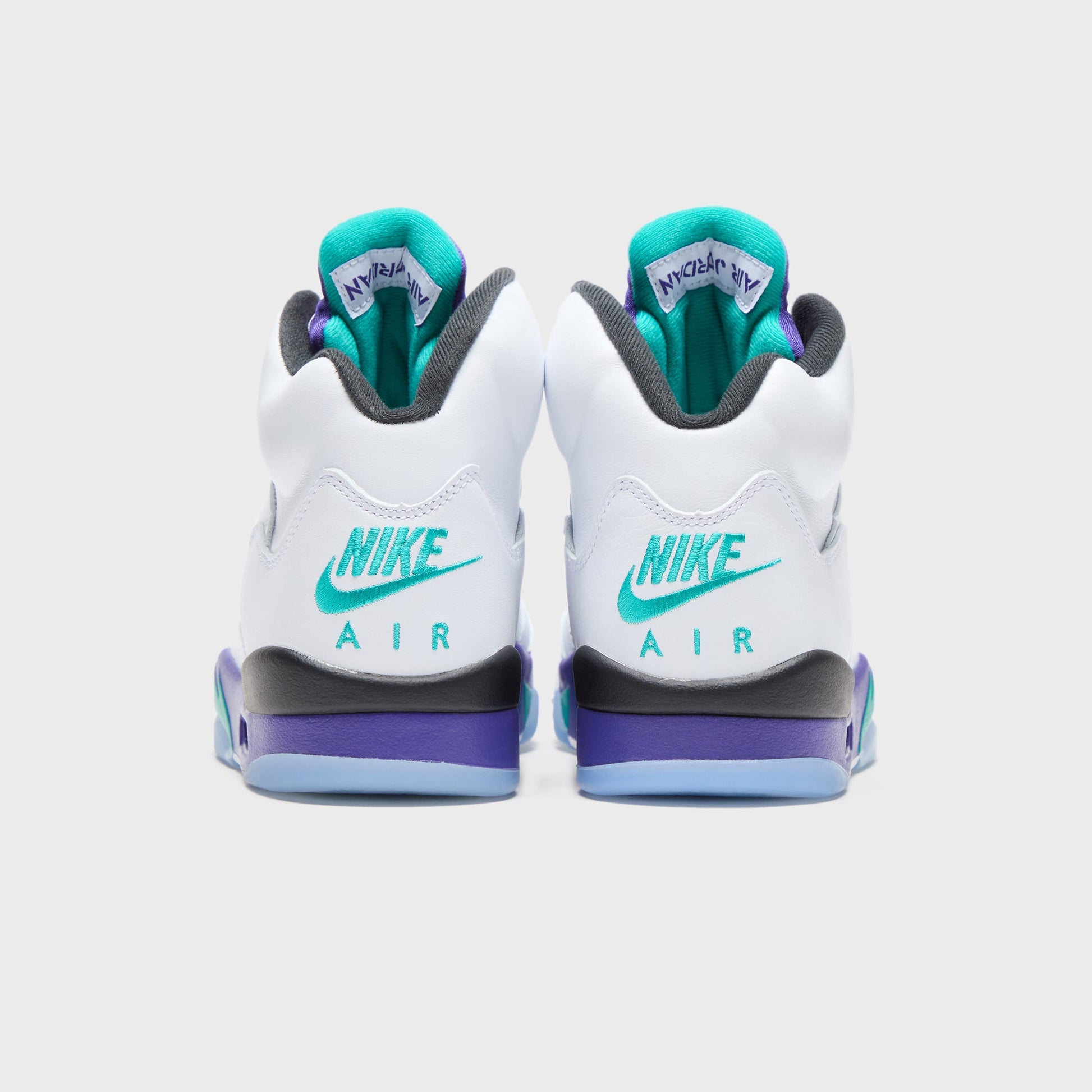 Men Kith Jordan Air Jordan 5 - Black / New Emerald / Grape Ice