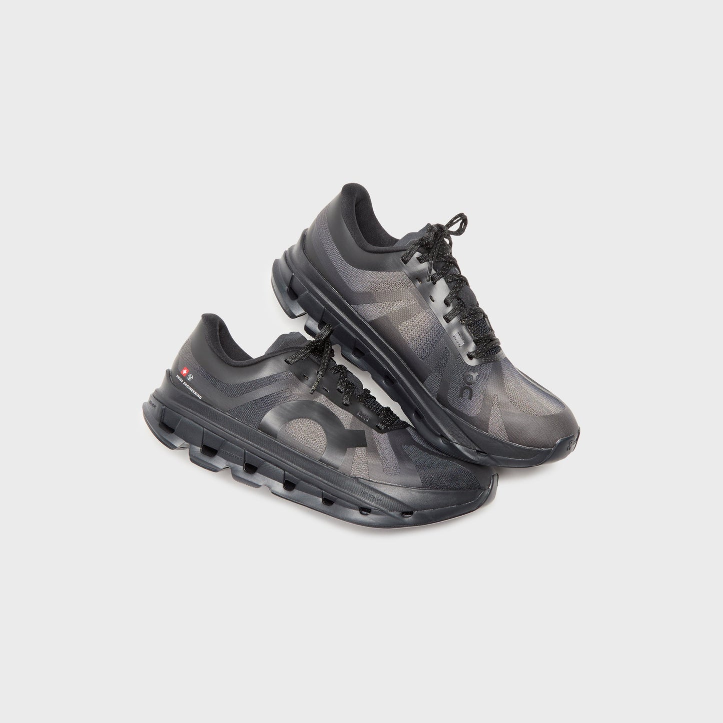 Men Kith On Running x SLAM JAM Cloud 5 - Gull / Black