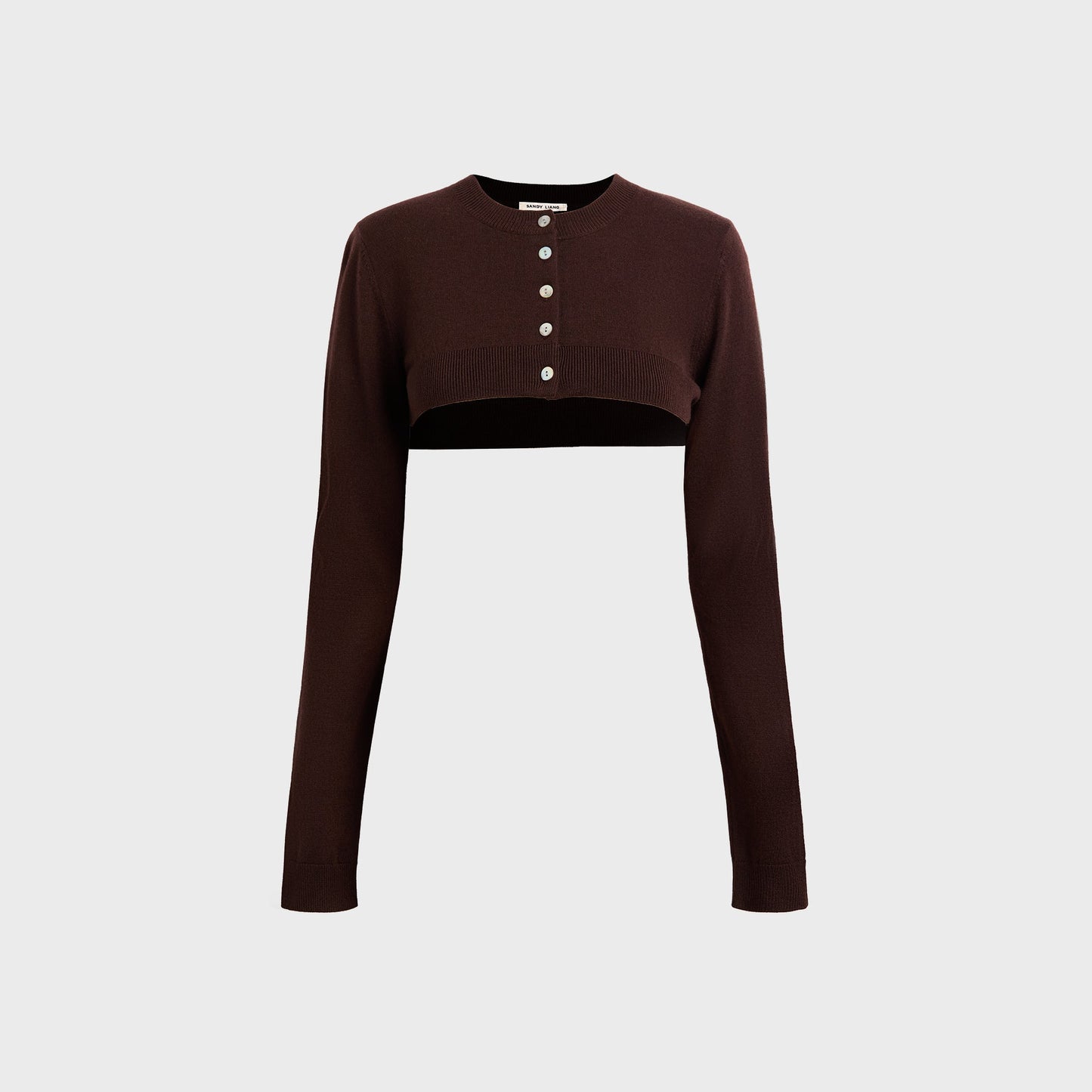 Women Kith Sandy Liang Chip Cardigan - Brown