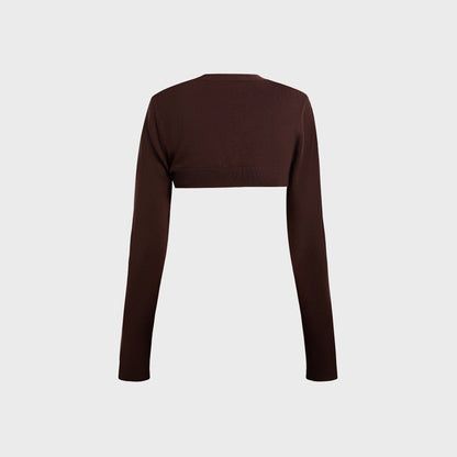 Women Kith Sandy Liang Chip Cardigan - Brown