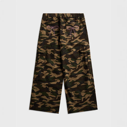 Women Kith Sandy Liang Sorano Pant - Olive Multi