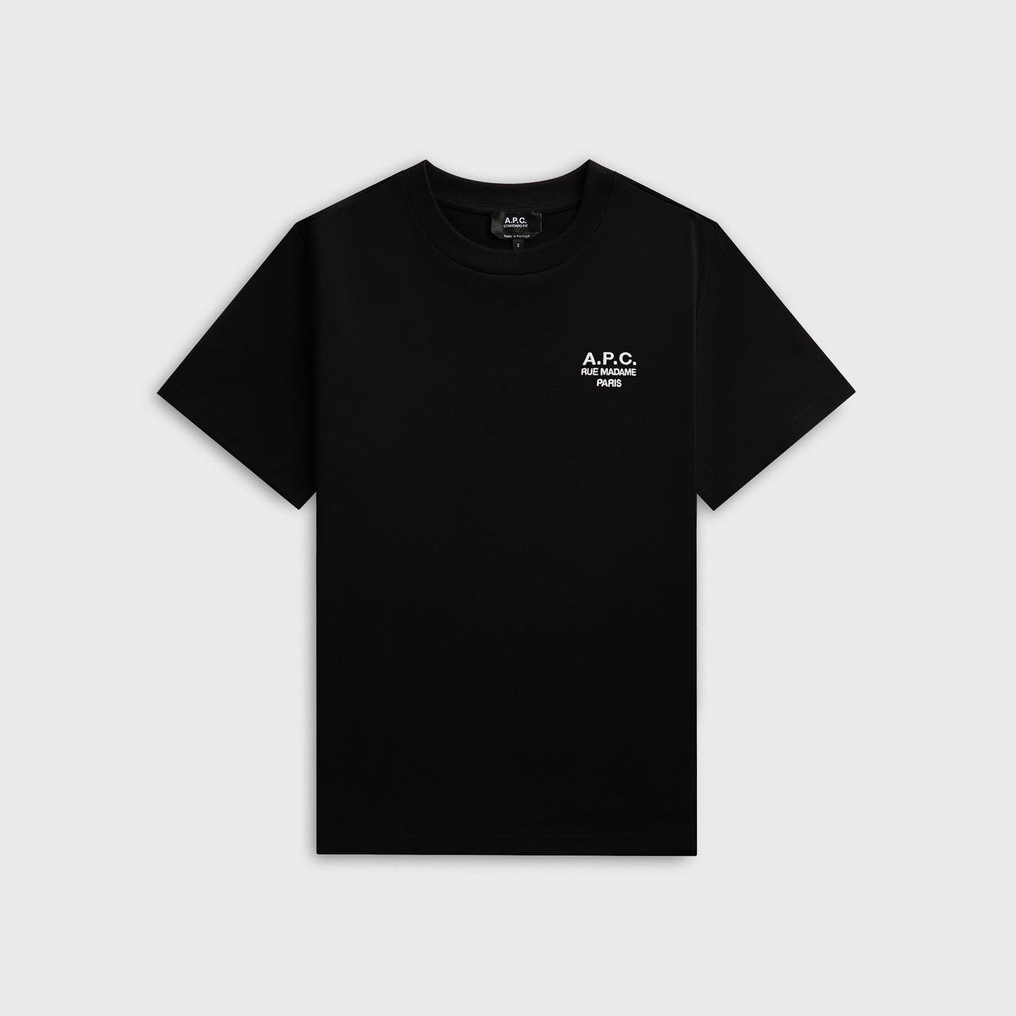 Men Kith A.P.C. Rue Madame Tee - Black
