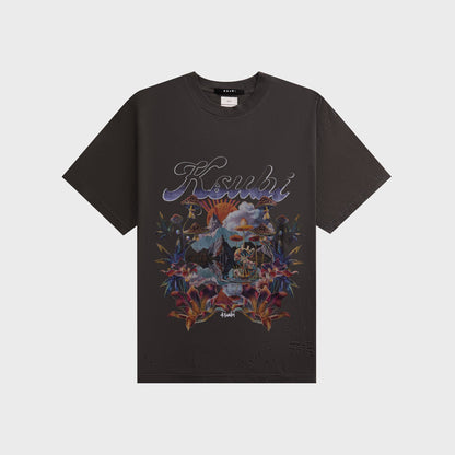 Men Kith Ksubi Hendrix Ekcess Tee - Old Black