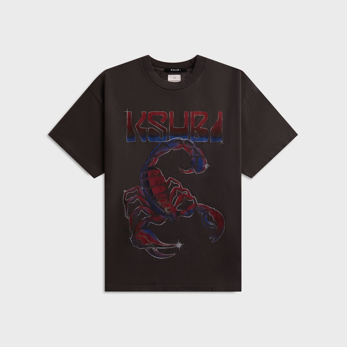 Men Kith Ksubi Venom Ekcess Tee - Faded Black