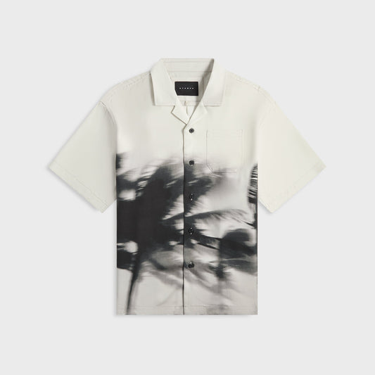 Men Kith Stampd Camp Collar Top - Motion Print