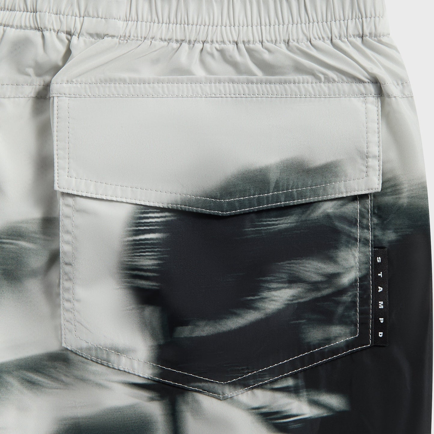 Men Kith Stampd Trunk - Palms Motion Print