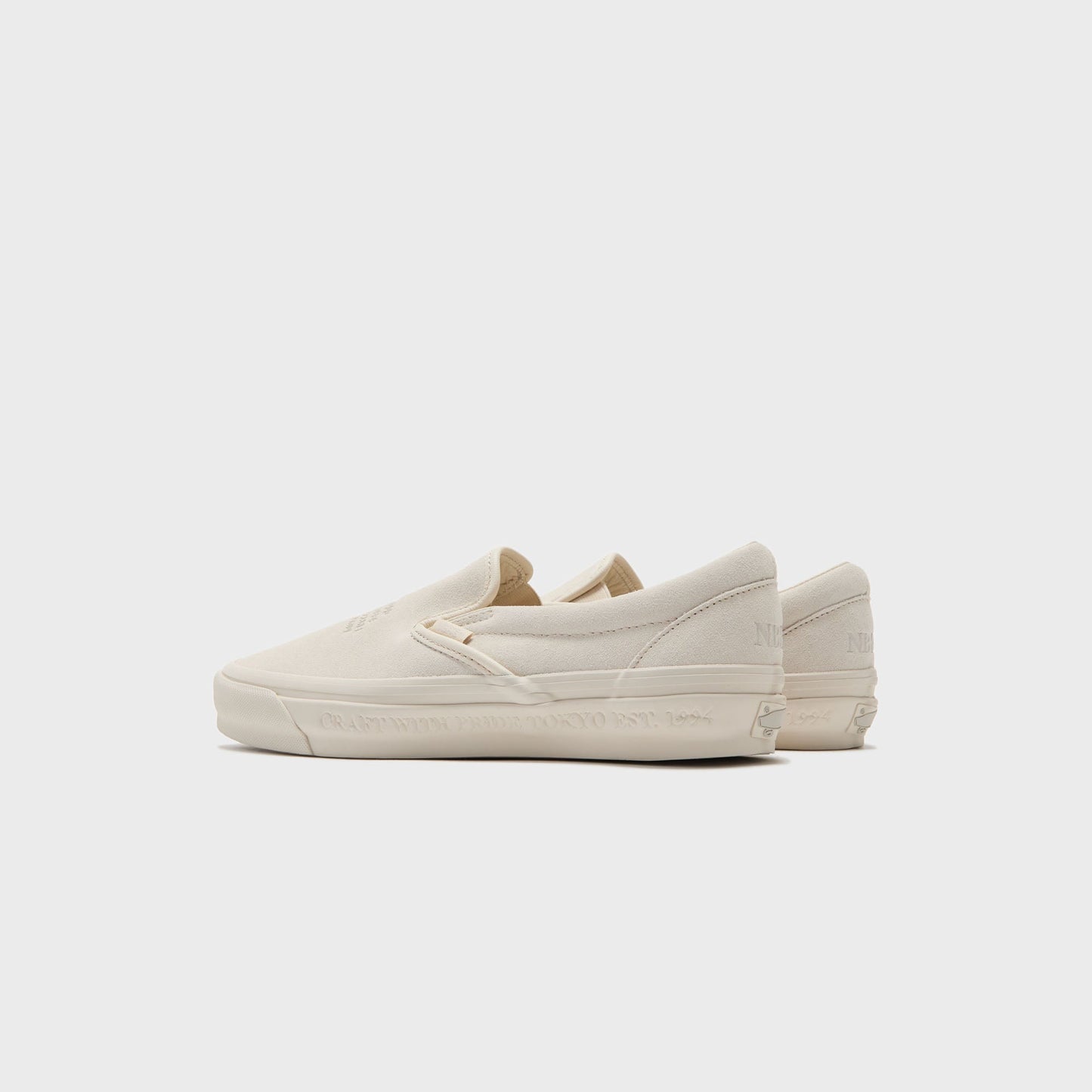 Men Kith VANS x Neighborhood OTW Classic Slip-On 98 Sneaker - Natural