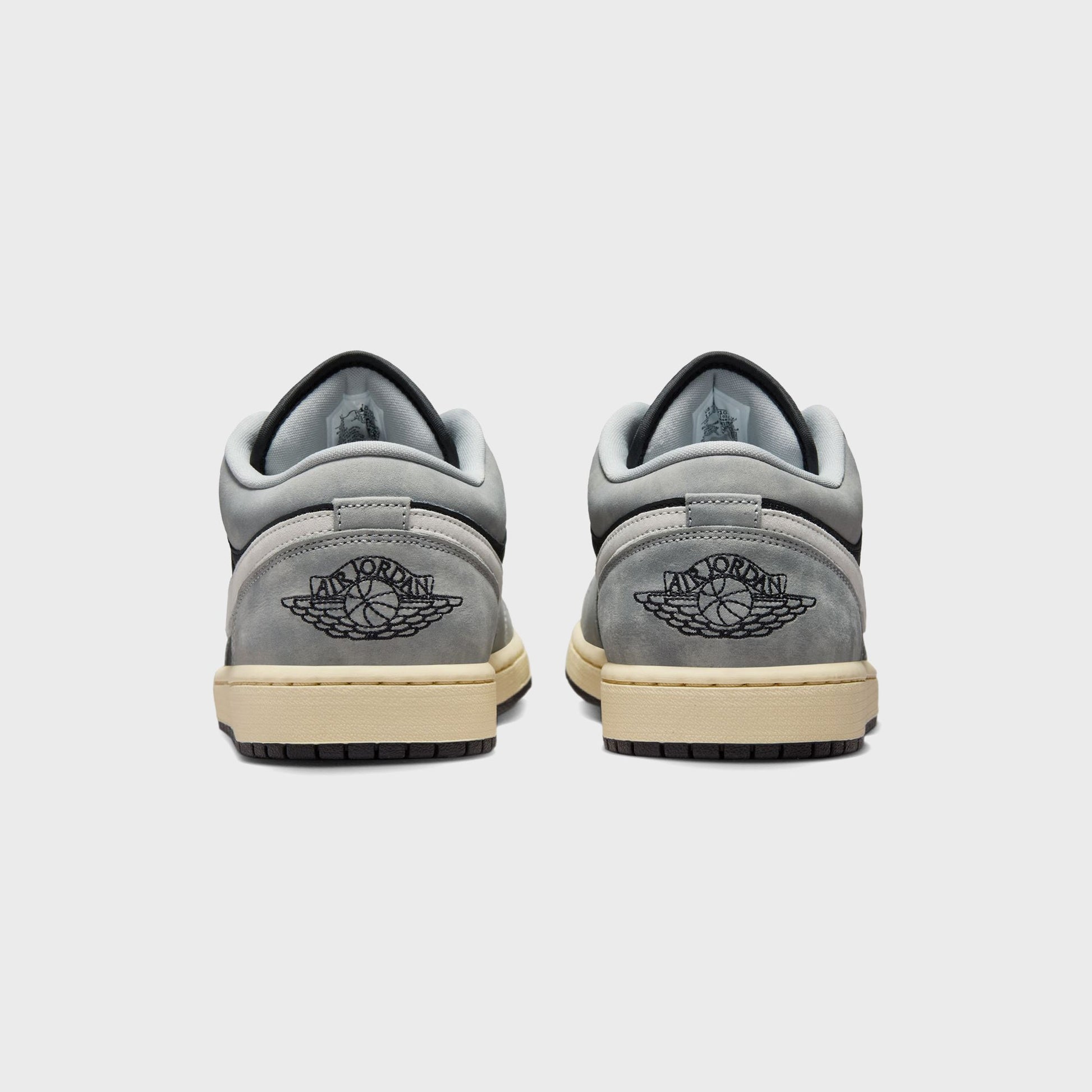 Men Kith Jordan Air Jordan 1 Low SE - Light Smoke Grey / Black / Sail