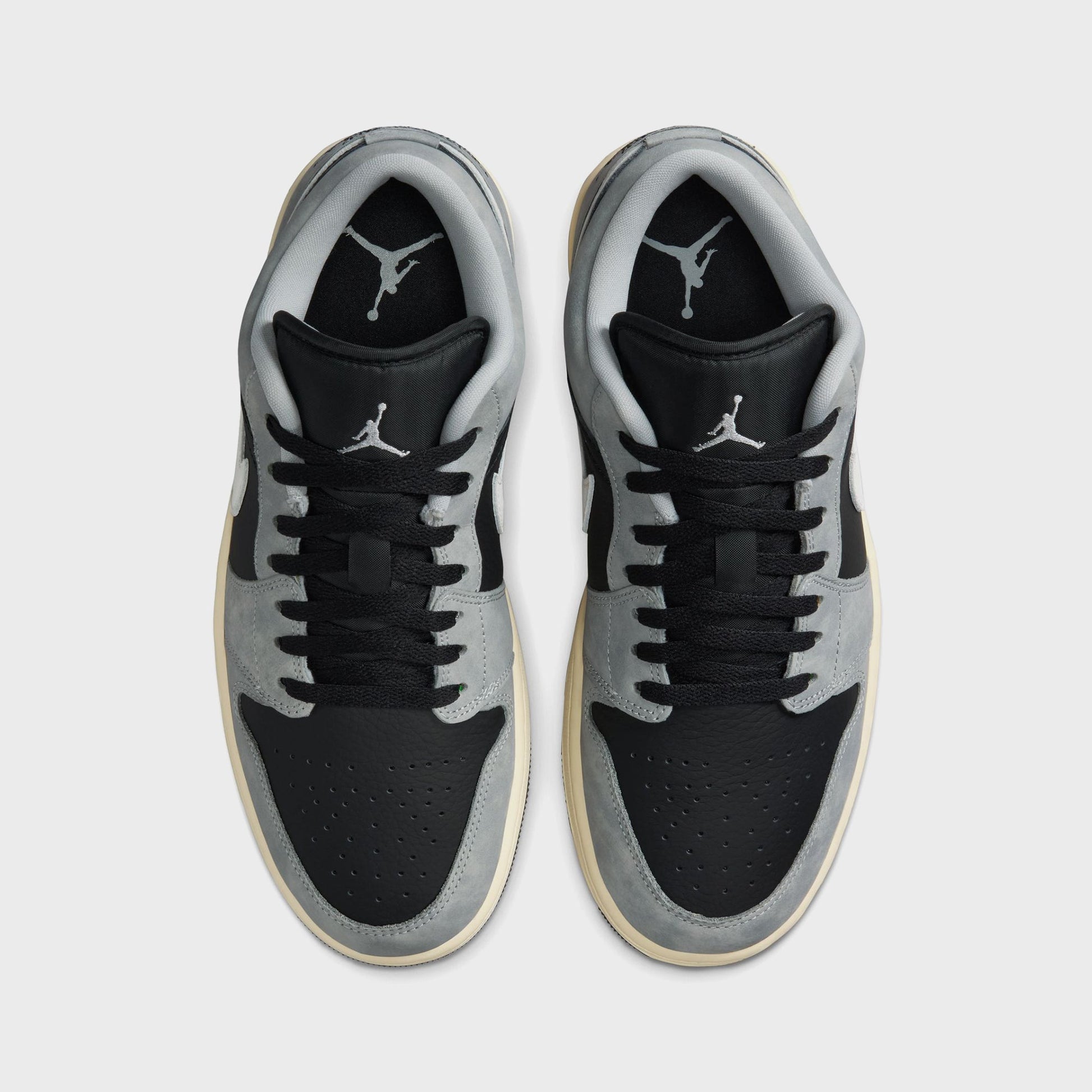 Men Kith Jordan Air Jordan 1 Low SE - Light Smoke Grey / Black / Sail