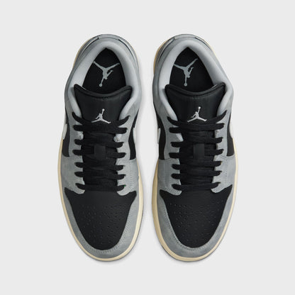 Men Kith Jordan Air Jordan 1 Low SE - Light Smoke Grey / Black / Sail