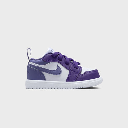 Kids Kith Jordan TD 1 Low ALT - Court Purple / Dusty Amethyst / White