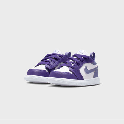 Kids Kith Jordan TD 1 Low ALT - Court Purple / Dusty Amethyst / White