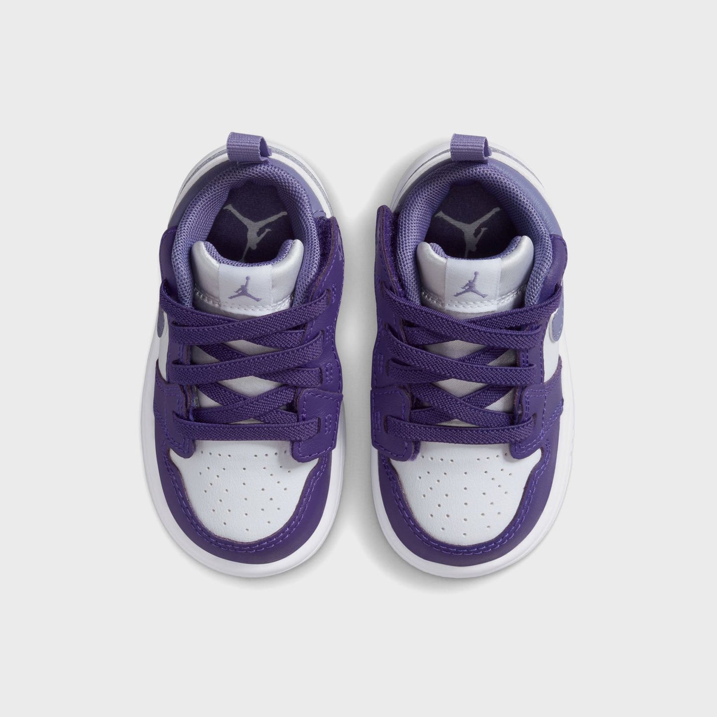 Kids Kith Jordan TD 1 Low ALT - Court Purple / Dusty Amethyst / White