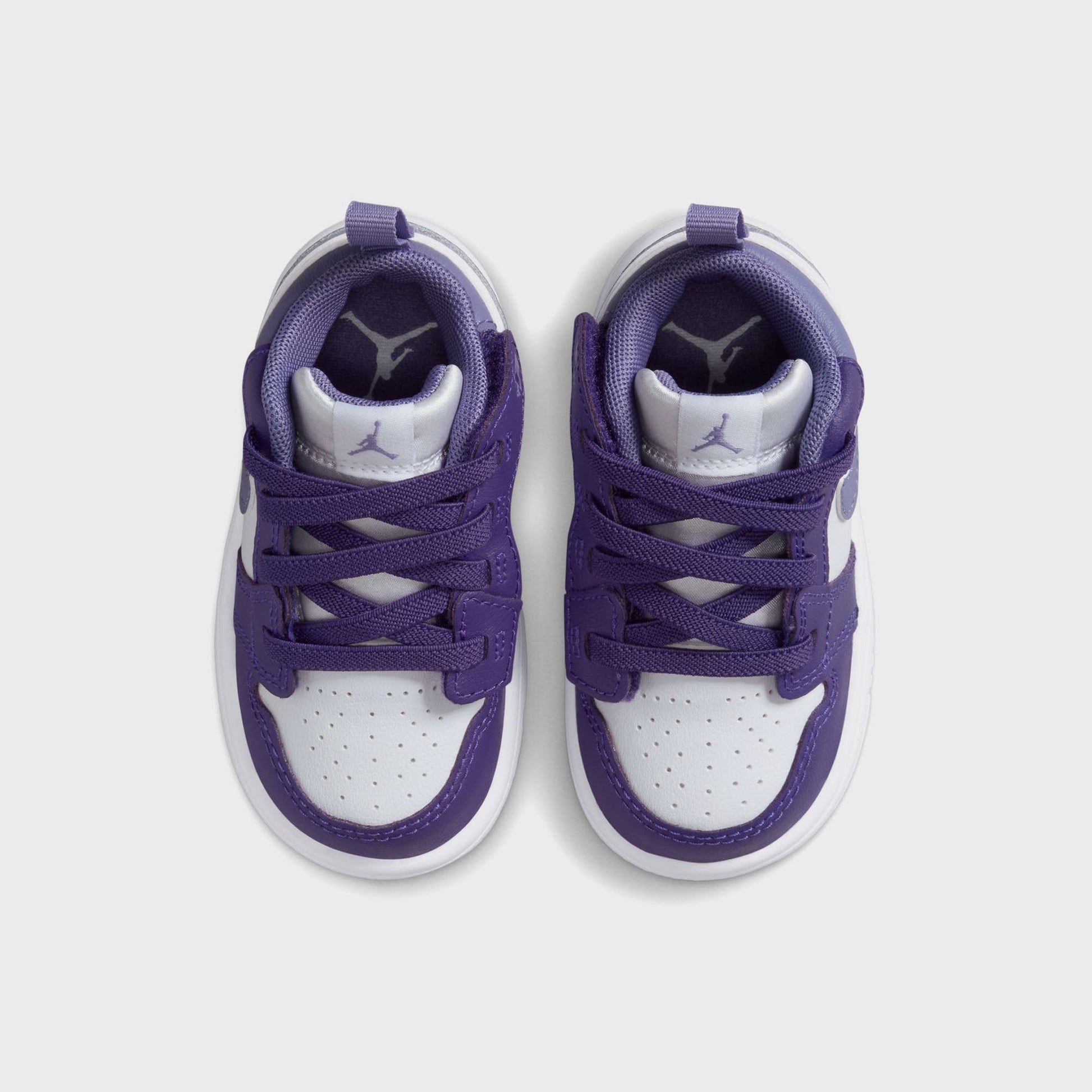 Kids Kith Jordan TD 1 Low ALT - Court Purple / Dusty Amethyst / White
