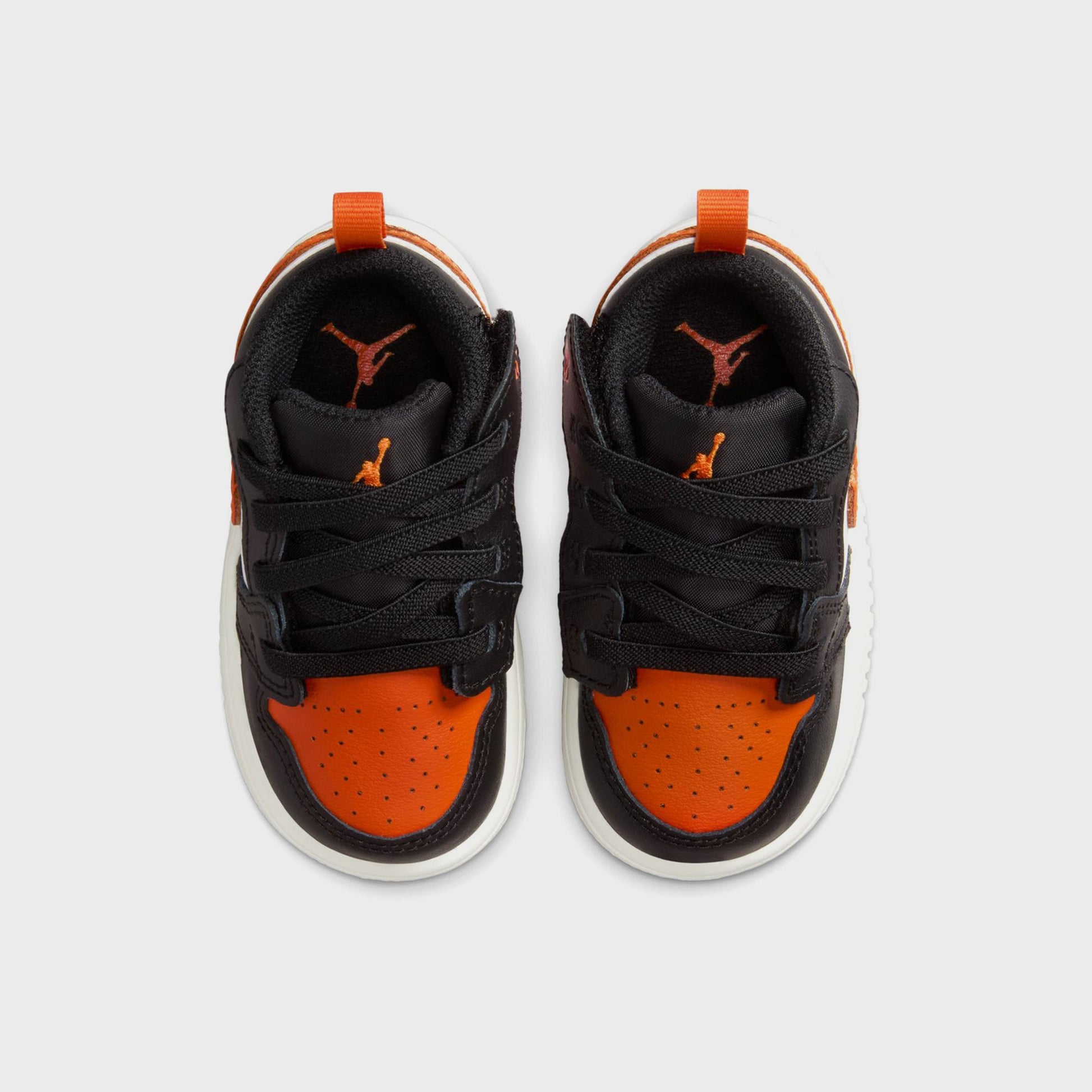 Kids Kith Jordan TD 1 Low ALT - Black / Starfish / White / Sail