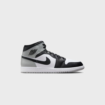 Men Kith Jordan Air Jordan 1 Mid - White / Black / Light Smoke Grey