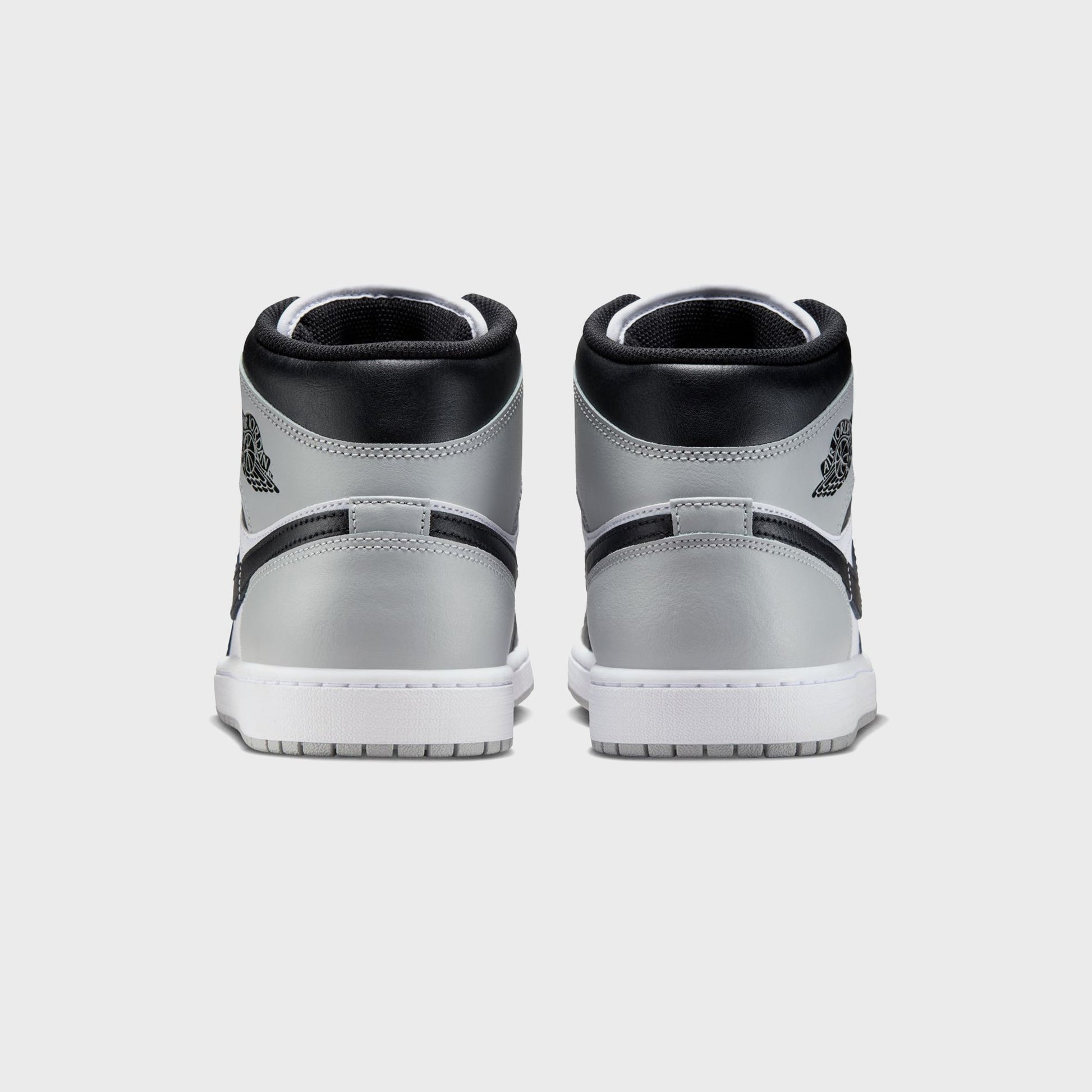 Men Kith Jordan Air Jordan 1 Mid - White / Black / Light Smoke Grey