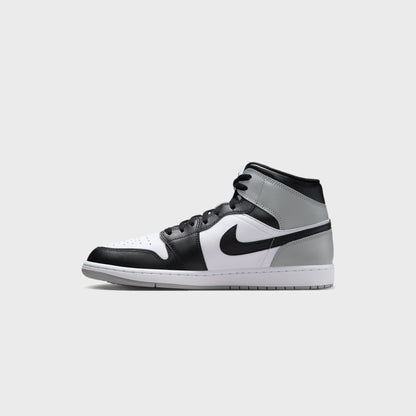 Men Kith Jordan Air Jordan 1 Mid - White / Black / Light Smoke Grey