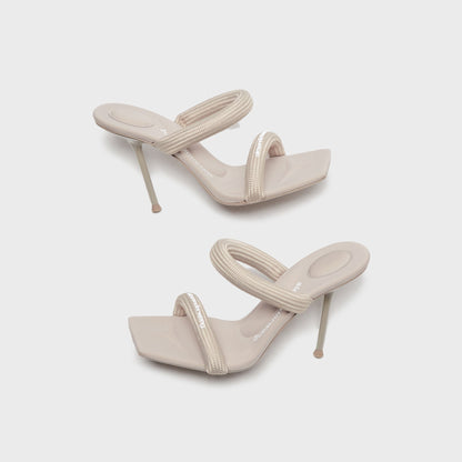 Women Kith Alexander Wang Julie Tubular Webbing Sandal - Sand