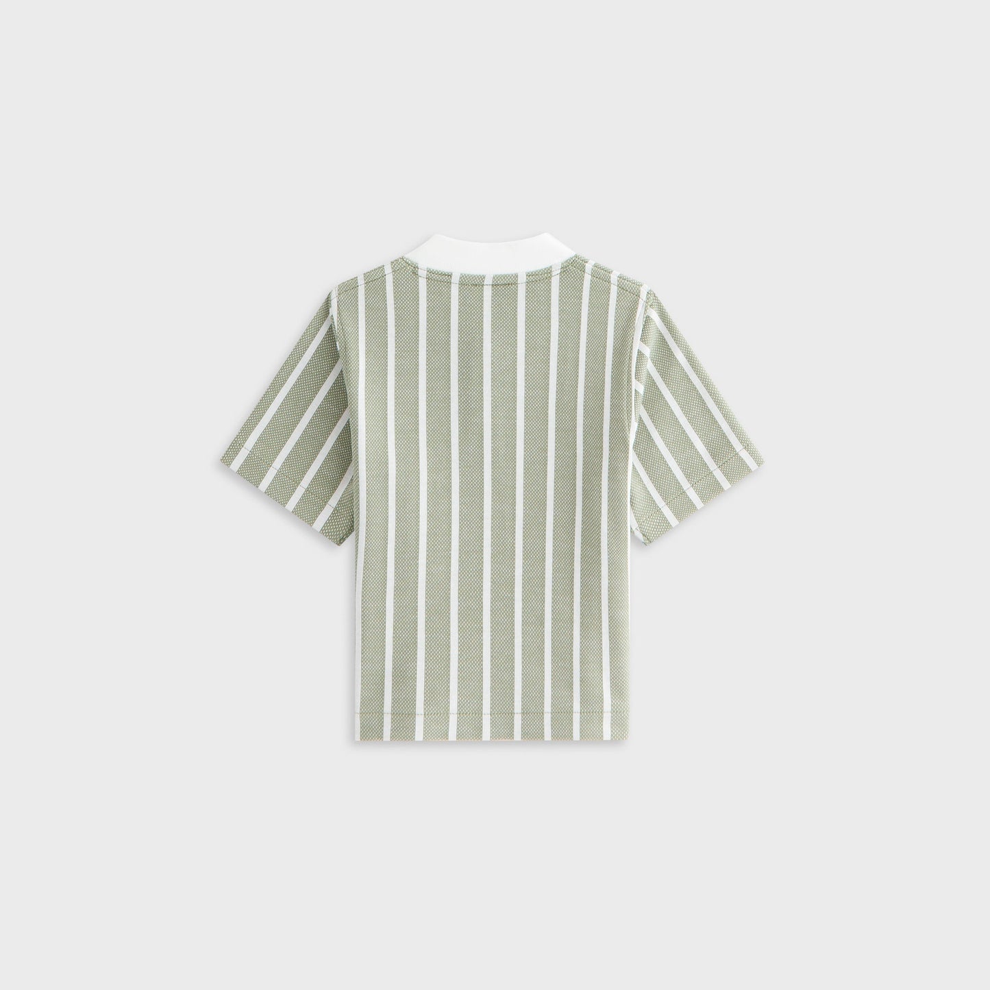 Kids Kith Kith Baby Birdseye Pearson Henley Pullover - Spear