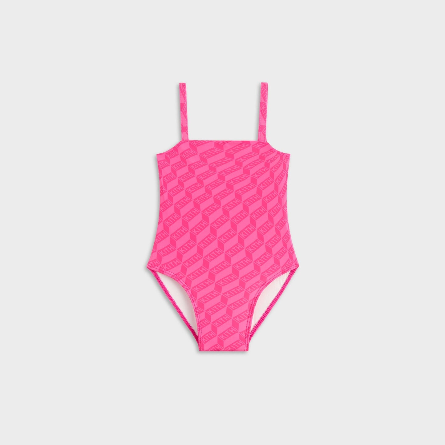 Kids Kith Kith Baby Monogram Audrey One-Piece Swim Suit - Zinnia