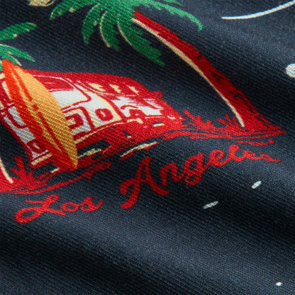 Kids Kith Kith Baby Souvenir Stamp Thompson Camp Shirt - Nocturnal