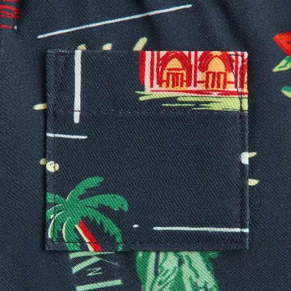 Kids Kith Kith Baby Souvenir Stamp Thompson Camp Short - Nocturnal