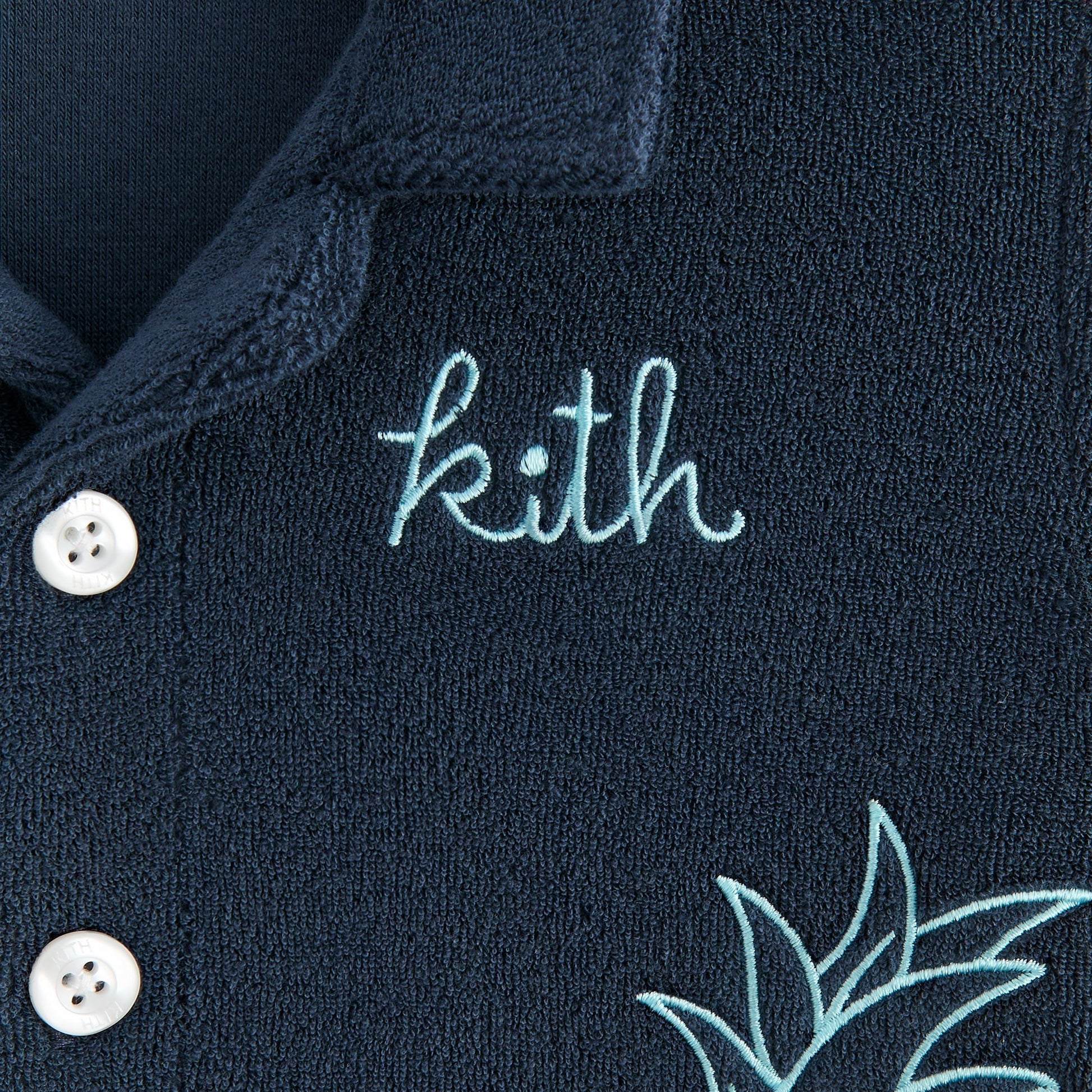 Kids Kith Kith Baby Novelty Terry Belmont Coverall - Nocturnal