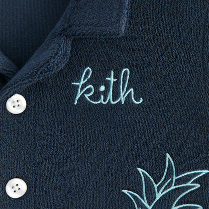 Kids Kith Kith Baby Novelty Terry Belmont Coverall - Nocturnal