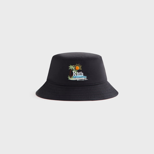 Kids Kith Kith Baby Summer Bucket Hat - Black