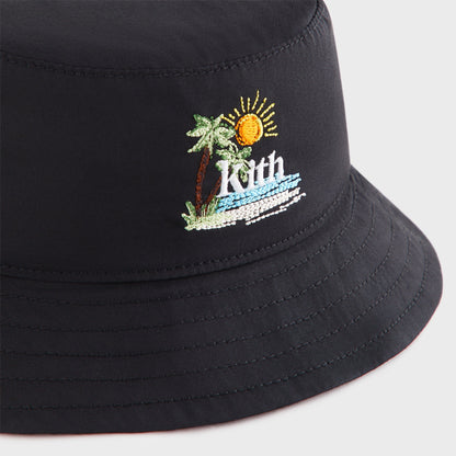 Kids Kith Kith Baby Summer Bucket Hat - Black