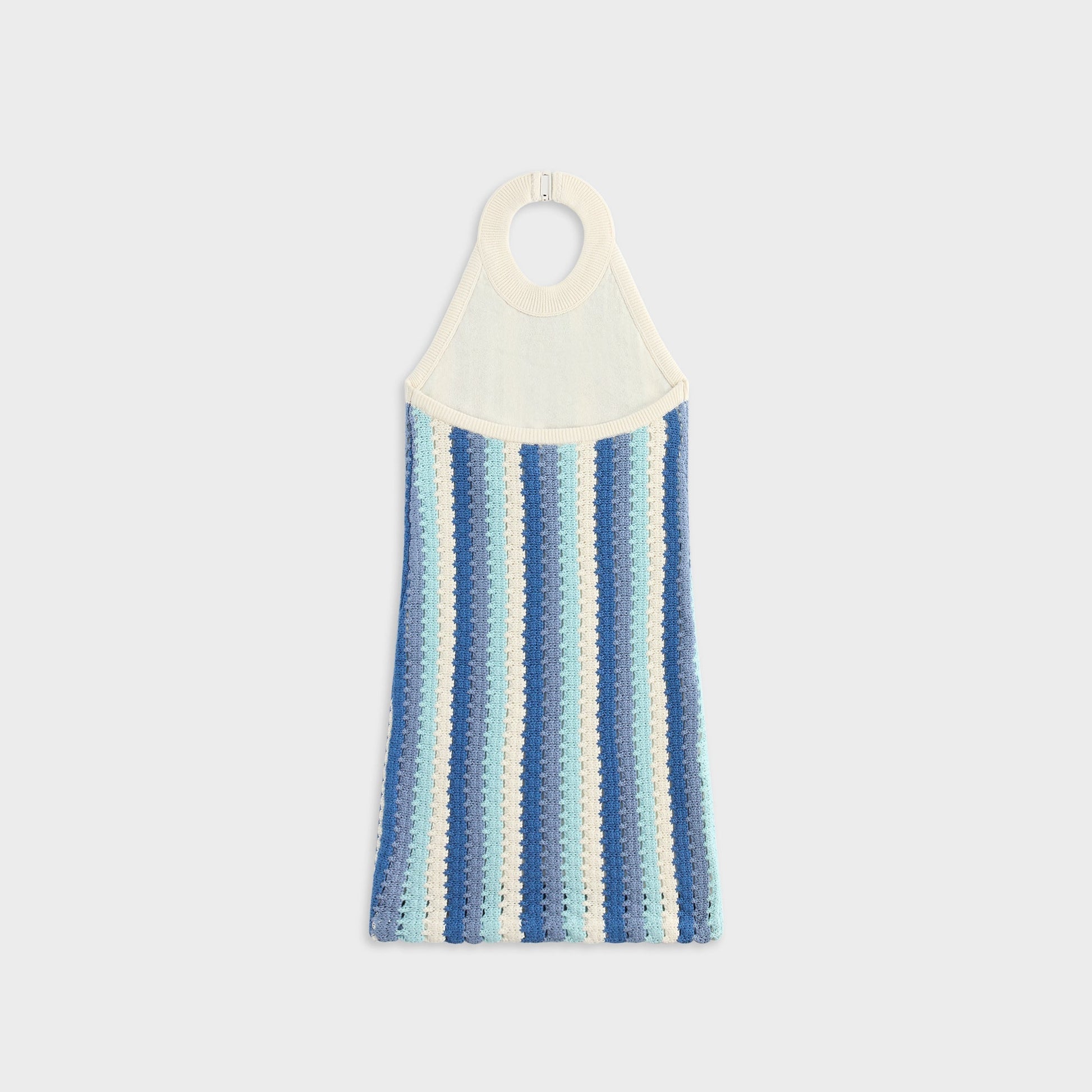 Kids Kith Kith Kids Open Knit Rivera Dress - Blue Skies