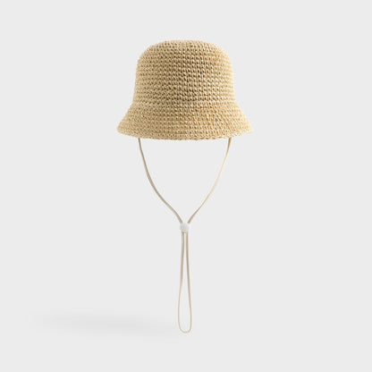 Kids Kith Kith Kids Raffia Boonie Hat - Natural
