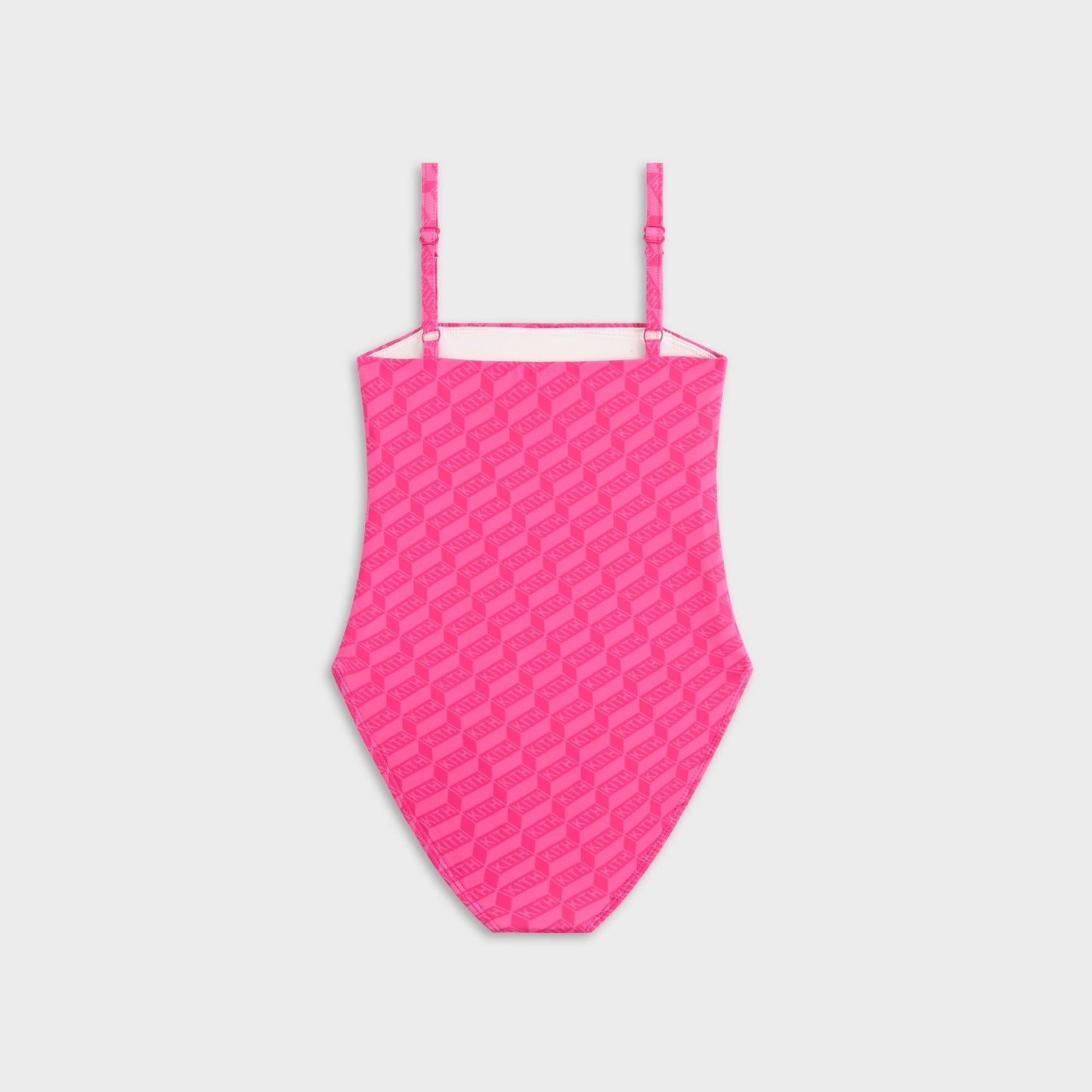Kids Kith Kith Kids Monogram Audrey One-Piece Swim Suit - Zinnia