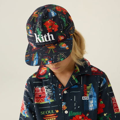 Kids Kith Kith Kids & '47 Souvenir Stamp Hitch Snapback - Nocturnal